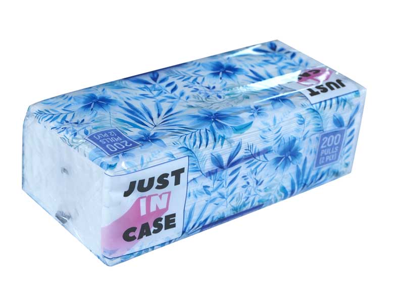 Facial Tissue 200 Pulls - Pouch