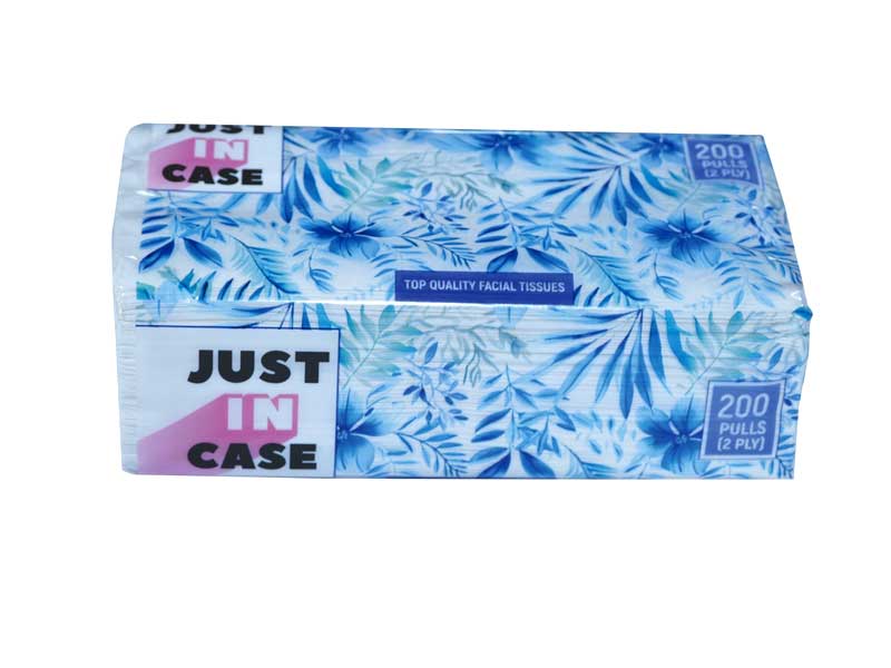Facial Tissue 200 Pulls - Pouch