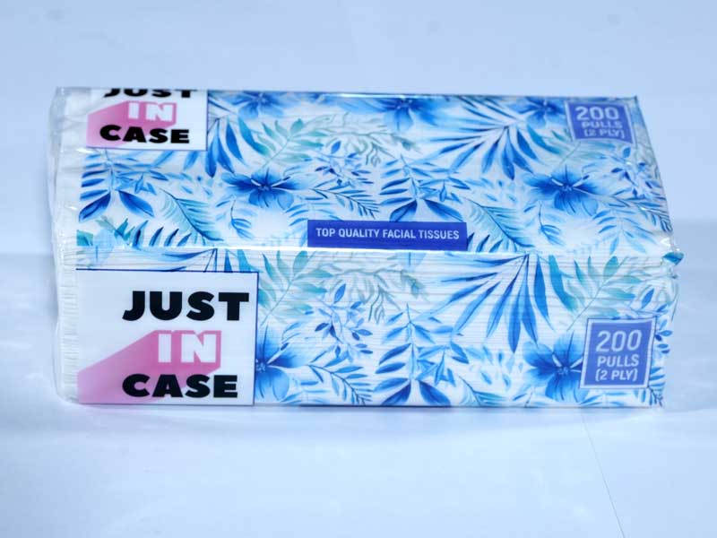 Facial Tissue 200 Pulls - Pouch