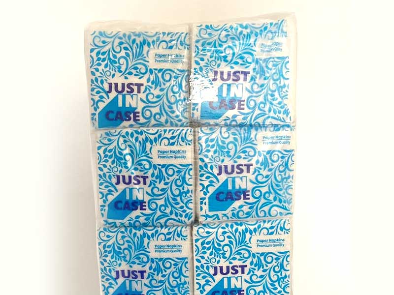 JUST IN CASE Paper Napkins